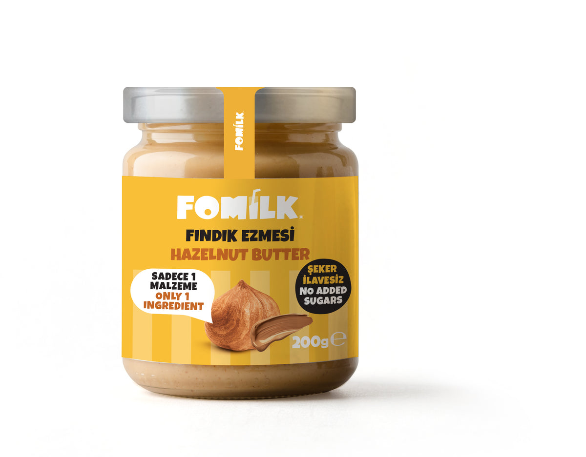 Fomilk %100 Fındık Ezmesi / Hazelnut Butter 200g