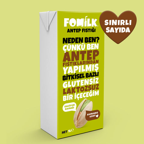 Fomilk Bitkisel Bazlı Antep Fıstığı İçeceği 1L