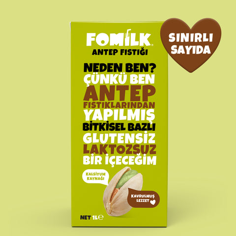 Fomilk Bitkisel Bazlı Antep Fıstığı İçeceği 1L