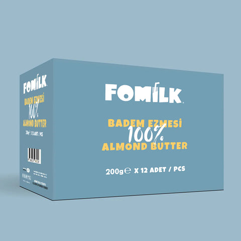 Fomilk %100 Badem Ezmesi / Almond Butter 200g x 12